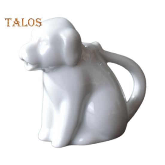 Ceramic Creamer Pitcher Cow Shape Milk Jug for Coffee Tea Hot Chocolate Cute Animal Design Easy To Clean Kitchen Dining Table Accessory