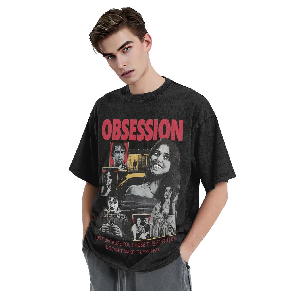 Obsession One Wish Willow T Shirts Hip Hop Washed 100 Cotton Tshirts Novelty For Men Women Tops Streetwear Printed Tees