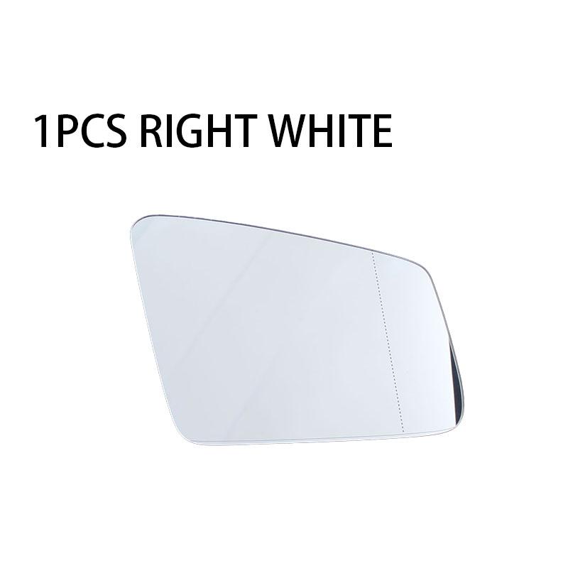 

1pcs Side View Rearview Mirror Glass for Mercedes-Benz E200 E250 E300 E350 E550 E63 AMG Heated Left & Right 1pcs right white