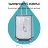 18-30inch Clear Suitcase Cover Protector PVC Suitcase Cover Protectors Scratch-resistant Trolley Case Cover for Wheeled Suitcase