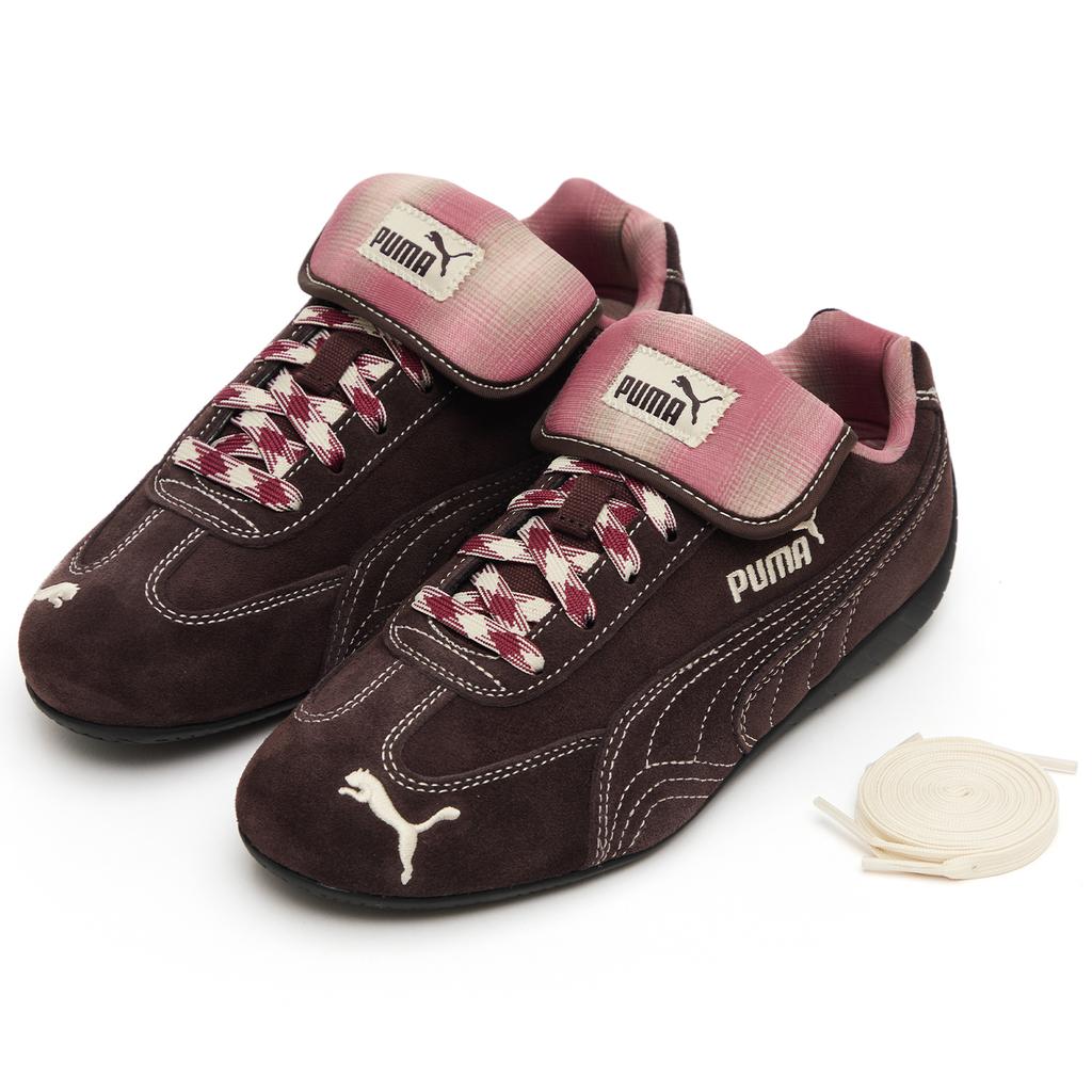 Men's Sneakers PUMA Speedcat Casual Shoes Unisex Low-top Chocolate