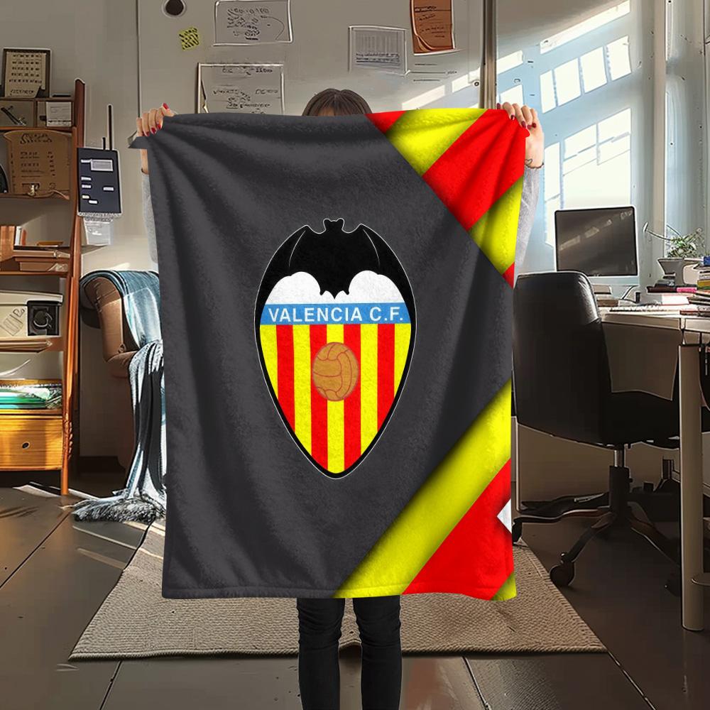 Valencia CF Flannel Blanket, High quality Comfortable for All Seasons, Home Decor, Warmth and Comfort