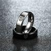 1Pc Fashionable, Fashionable, Versatile and Minimalist Design Titanium Steel Ring, Suitable for Men and Women To Wear