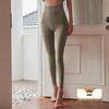 "Women's High-Waist Fleece-Lined Thermal Leggings for Autumn/Winter"