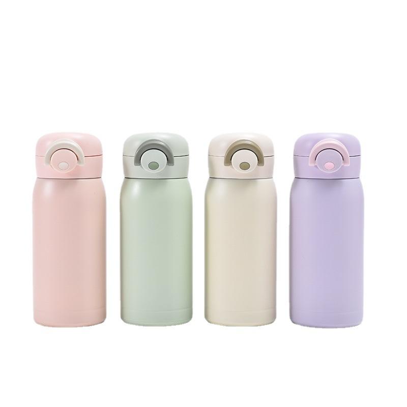 Simple Vacuum Mini Bouncing Cup Men'S And Women'S High-Value Portable Pocket Cup 304 Stainless Steel Children'S Thermos Cup