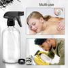 4 Glass Spray Bottles, 16oz Clear Glass Spray Bottles  Adjustable Nozzle, Reusable Containers for Cleaning, For Cleaning