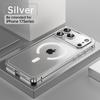 Aluminum Alloy Metal Frame Cover Lens film protection for Iphone 17 Pro Max 16 15 14 13 12 Pro Max Support for Magsafe Charging Case