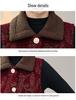 Women's Fleece-Lined Shawl Vest - Winter Wool, Mid-Aged & Elderly Style