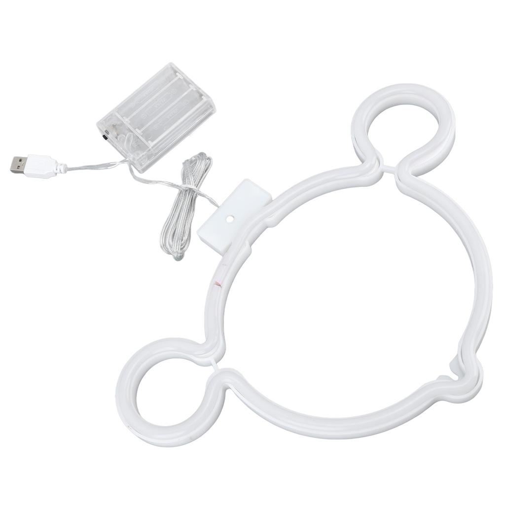 LED Neon Lights Signs USB Or Battery Powered PVC and ABS Neon Wall Light for Bedroom Kids Room Wedding
