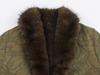 European and American Women's Fashion: Embroidered Double-Sided Faux Fur Coat