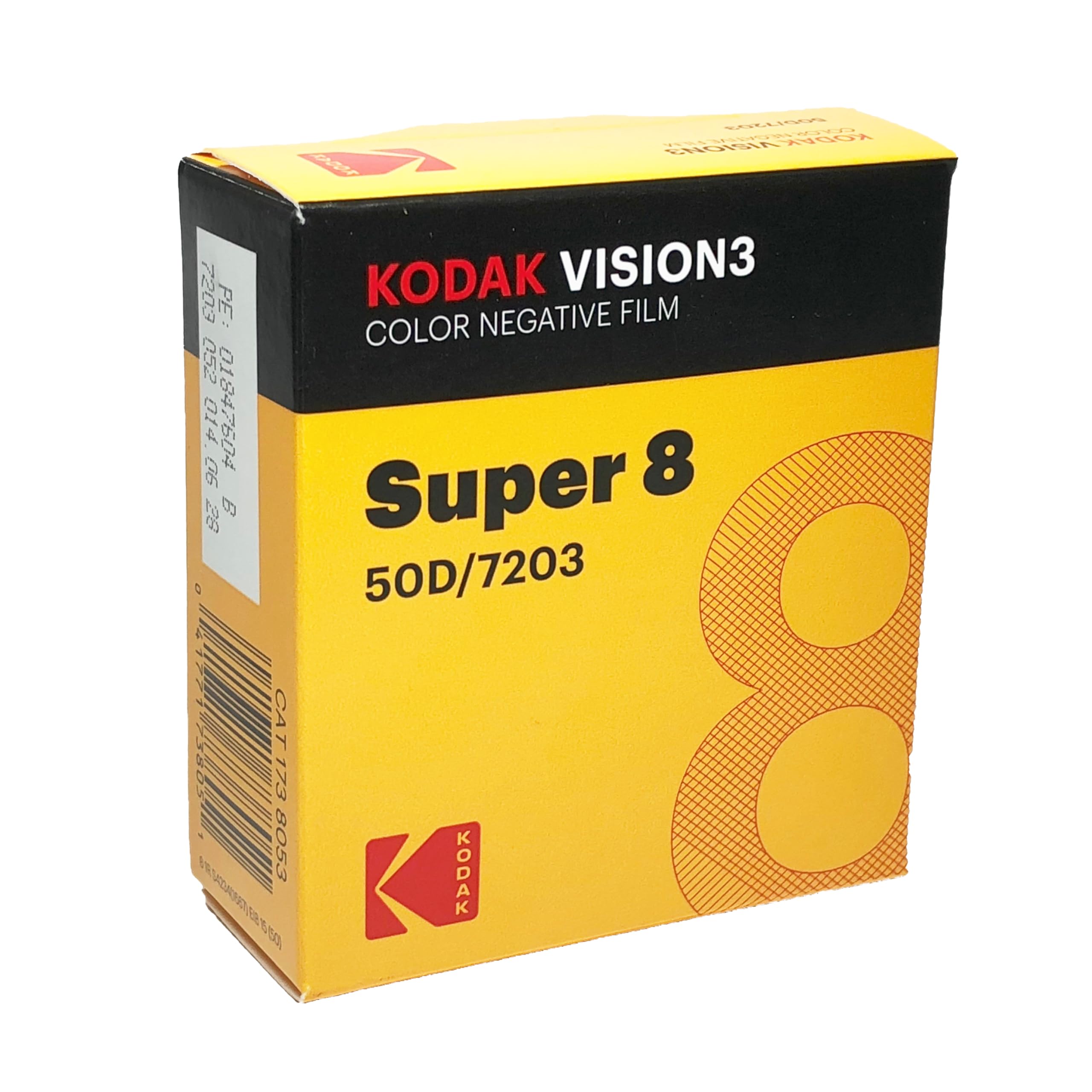

Kodak Super 8 Color Negative VISION3 50D 7203 / 50ft Cartridge