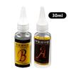 Fishing Rod Repair Epoxy Glue Easy to Use Good Toughness AB Transparent Glue Suitable for All Types of Fishing Rods