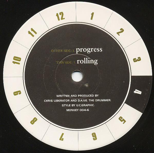 12inch Record CHRIS LIBERATOR & D.A.V.E. THE DRUM - Progress MONKEY0046 12 Inch Monkeys 1999 Germany Dance & Electronica Used