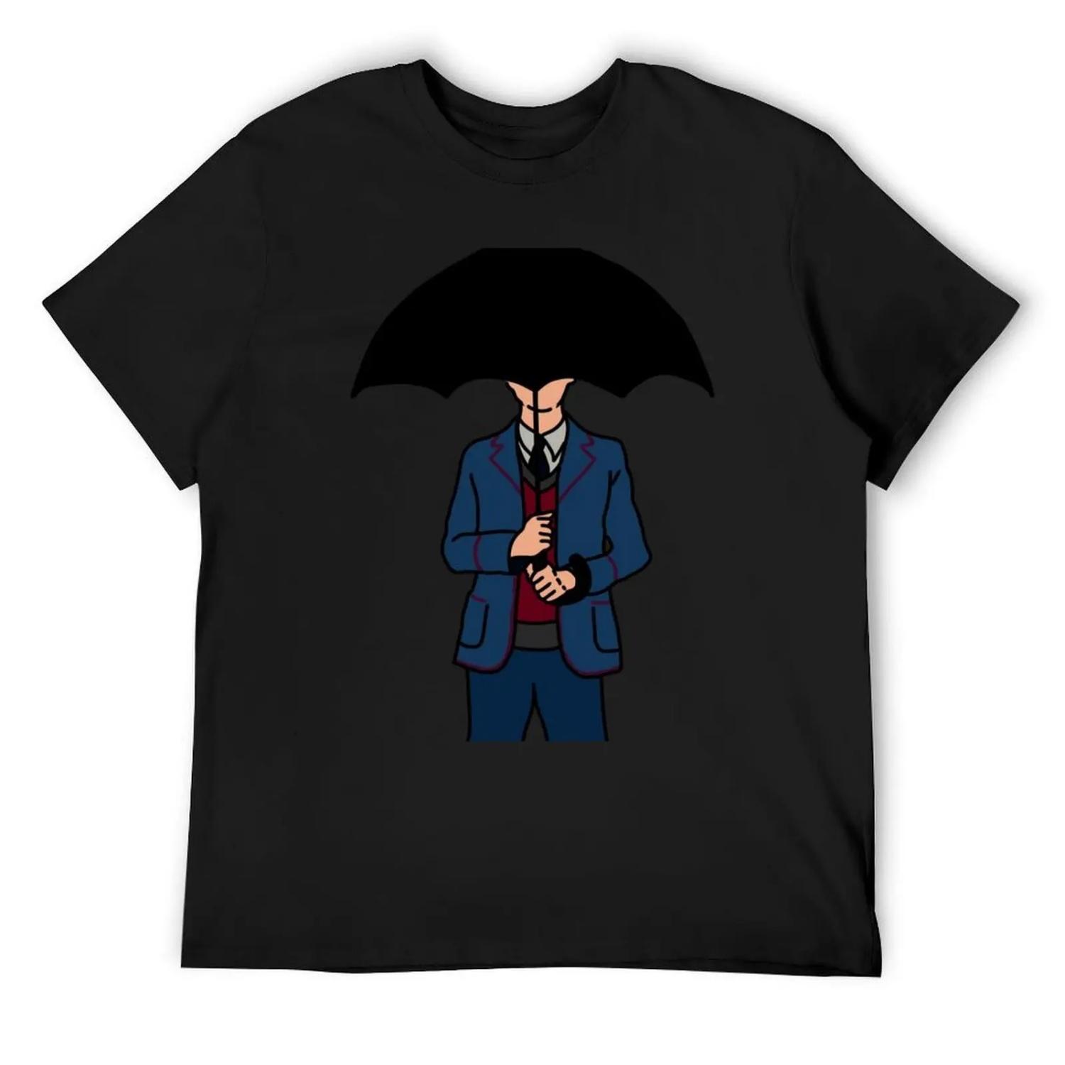 

Five Umbrella Academy T-Shirt Man t-shirt cotton graphic tees aesthetic clothes man clothes black t shirts for men XXXXXL різнокольоровий