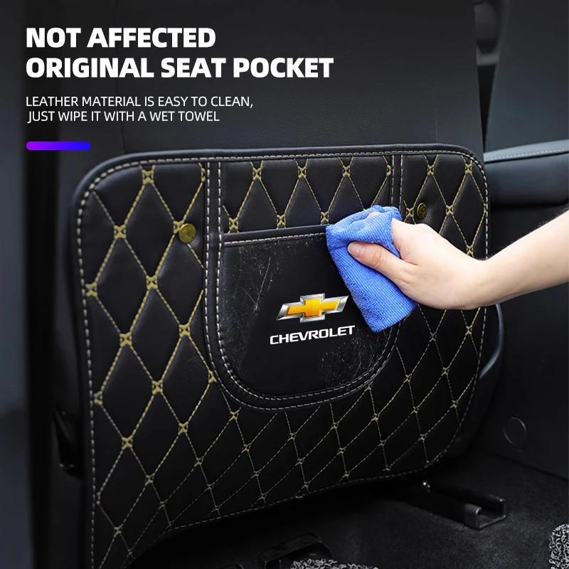 Car Interior Leather Storage Anti Dirt and Anti Wear Pads Scratch Mat For Chevrolet Colorado Cruze Spark Captiva Malibu Aveo RZ4