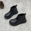 New Casual Women's Shoes: Thick-soled, Versatile Lace-up Ankle Boots