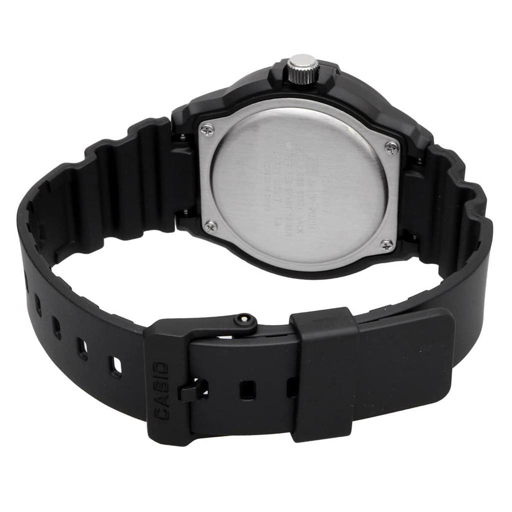 Casio STANDARD Quartz Watch MRW-200H-1B2V Men's Black Overseas Model [Parallel Import]