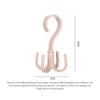 Rotated Hanger Hooks Wardrobe Clothes Rack Hangers Organizer Bag Hangers Shoes Belt Scarf Hanging Rack Closet Hanger