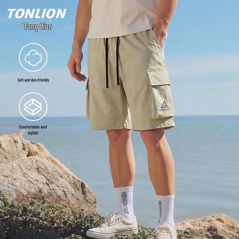 TonLion Men s Casual Summer Shorts 2XL