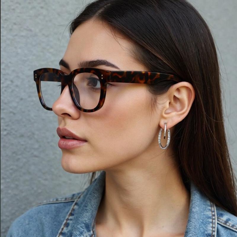 Classic Oversized Square Reading Glasses Men Women Retro Black Presbyopic Glasses Male Luxury Business Anti-Blue Light Glasses