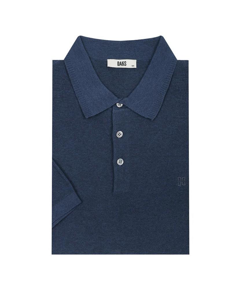 Dagseusyeocheu Cotton Blend Waffle Texture Collar Knit_Dms1Swts101N1