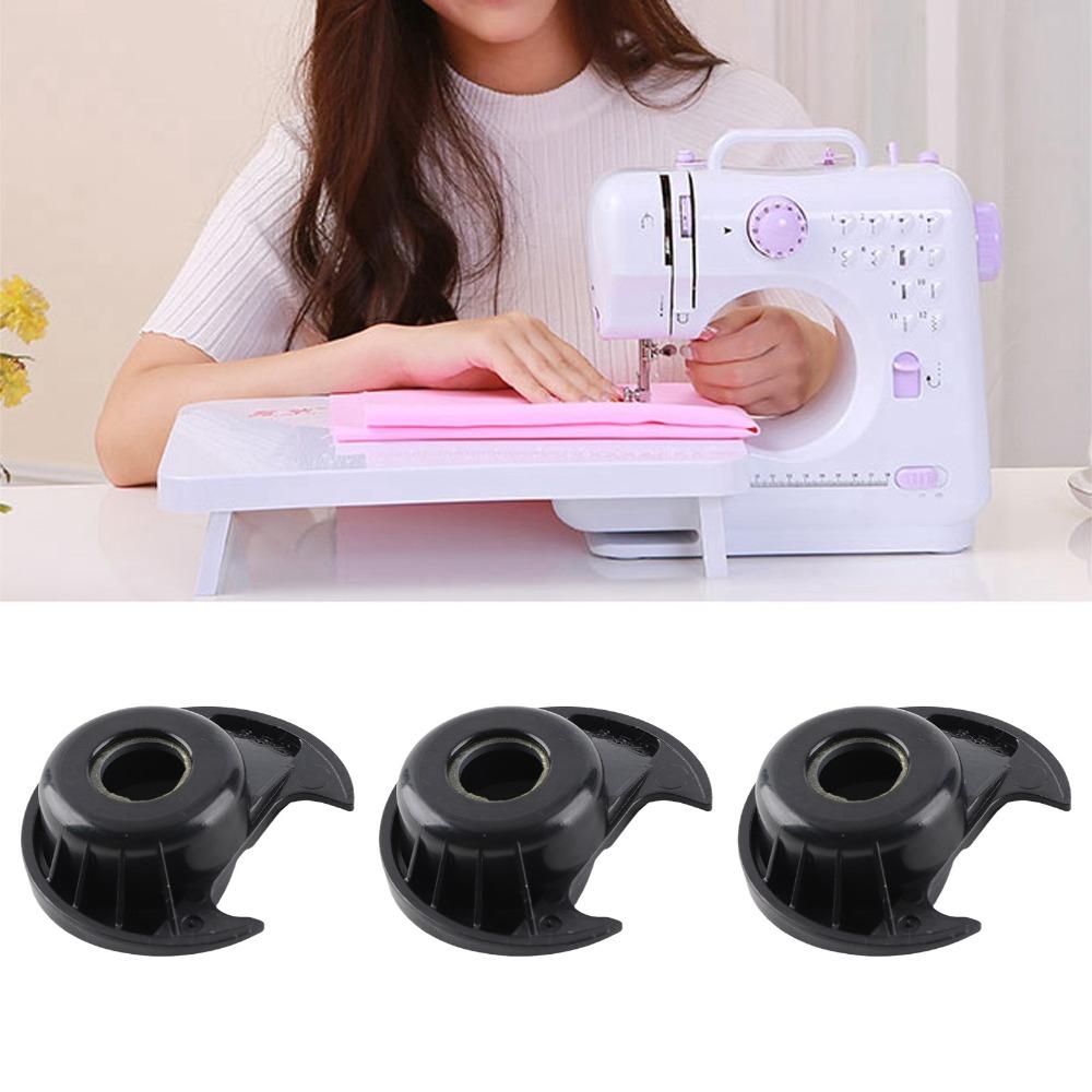 3pcs Multifunctional Sewing Machine Bobbin Case Plastic Practical Bobbin Case Holder Replacement Part for FHSM 505A