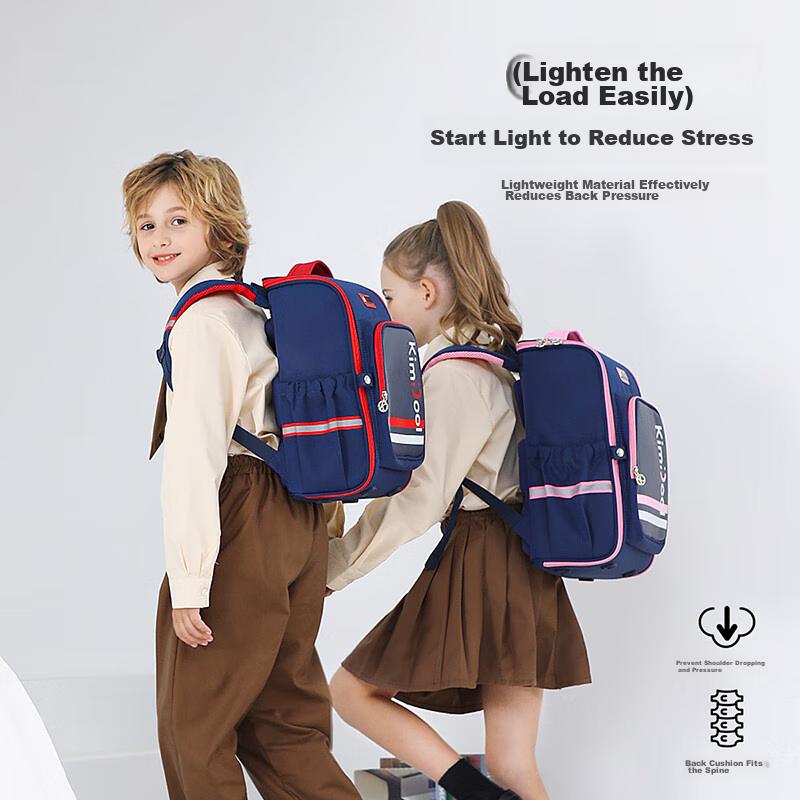 KVG Schoolbag for Primary School Students, Children's Spine Protection And Load Reduction Backpack
