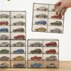 Acrylic Cabinet 1:64 Storage Box Stackable Display Rack for Hotwheels Cars