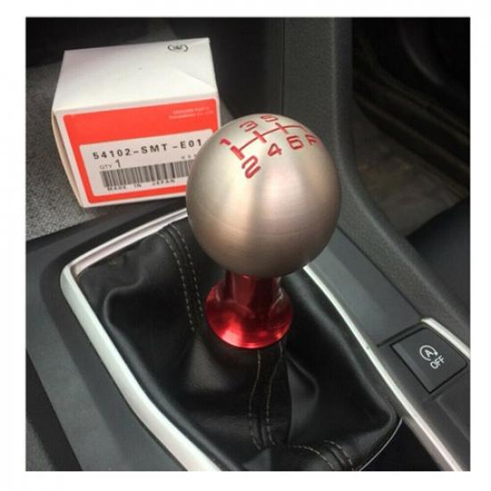 6 Speed Gear Shift Knob Shifter Lever Manual Head for  Honda Civic, Si, Acura