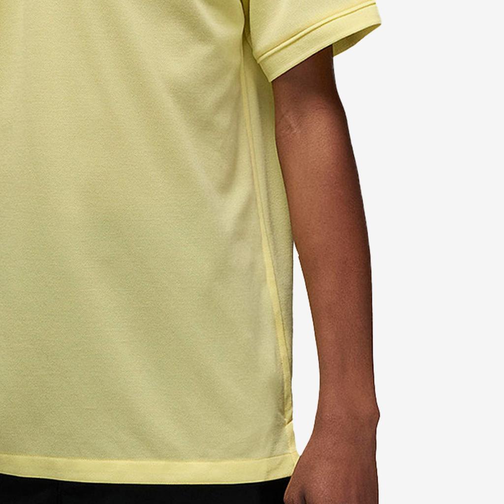 Jordan Dri-FIT Mens Sport Golf Polo Shirt 'Yellow' DZ0541-706