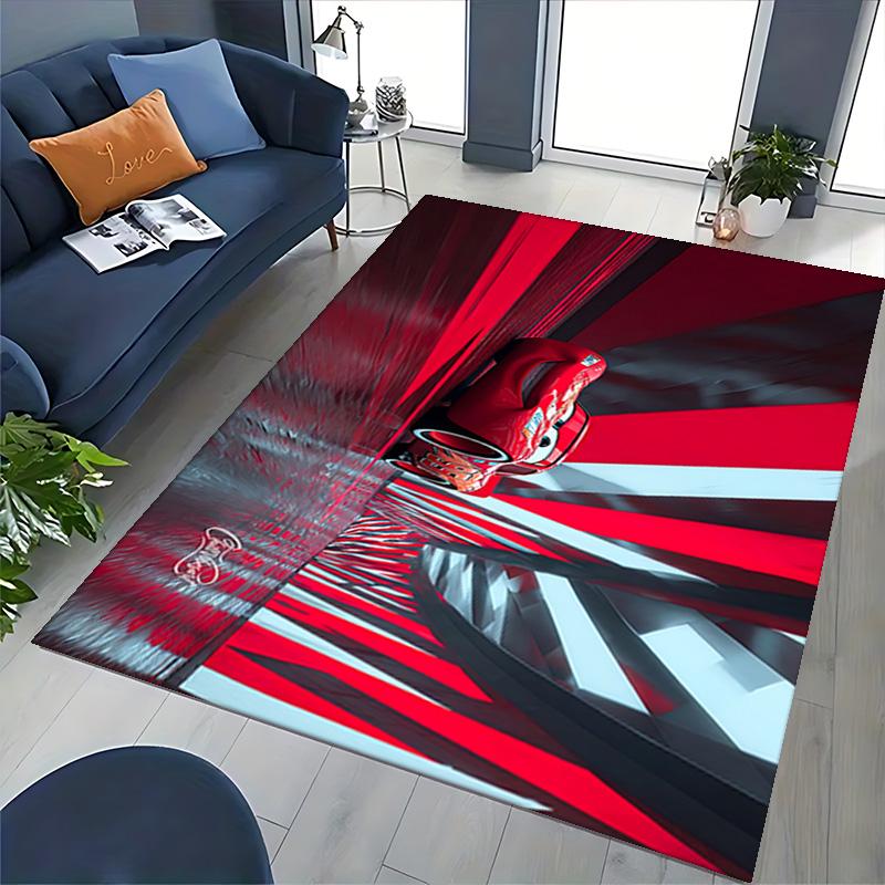 1pc Suitcase Tunnel Carpet Rug for Bedroom Living Room Decor Sofa Home Game Area Rug Non-slip Floor Mat. D0730046