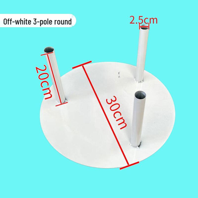 Основание из кованого железа для гигантских бумажных цветов