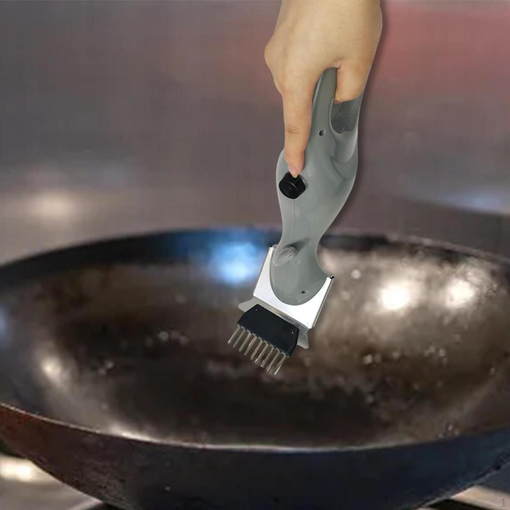 2 In 1 Grill Brush and , Cleaning Brush, Efficient Save Labors Portable
