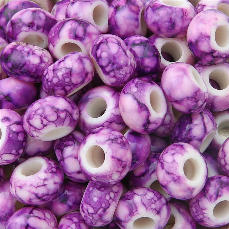 

Акриловые цветы и жемчужные бусины-семена - аксессуары для рукоделия для изготовления серег и браслетов.