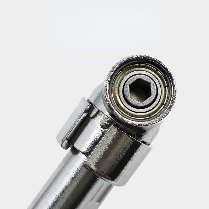 Burghiu hexagonal cu extensie de 105 grade 1/4, burghie hexagonală reglabilă, șurubelniță, suport pentru priză, instrumente adaptoare