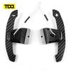 TDD Carbon Fiber Steering Wheel Magnetic Paddle Shifter for Volkswagen Golf 8 MK8 CC GTI R Car Modified Interior