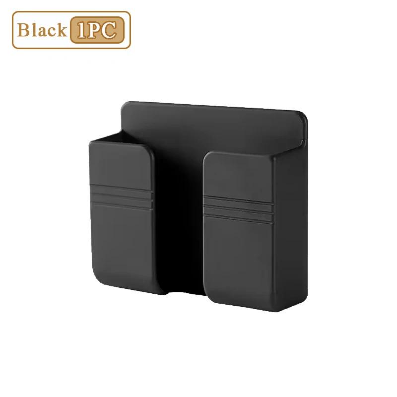 

1-20PCS Wall-Mounted Stick-On Shelf Phone Charging Holder No Drill for Bedroom Bathroom Kitchen Storage Organizer
