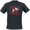 My Chemical Romance Revenge Tee, Rock T-Shirt with Bloody Couple Art & Band Logo Print, Rock Fan Merch