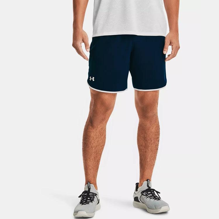 Under Armour Woven Series Breathable Training Shorts Men shorts Academy-Blue 1361435-408