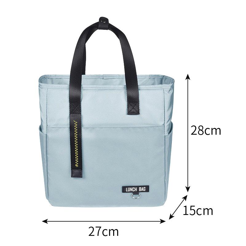 

Изолированная термосумка Bento Lunch Box, большая емкость для хранения продуктов, сумки-контейнеры на молнии для женщин, сумки-холодильники для путешествий и пикников