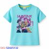 KPop Dämonenjäger Kinder-Cartoon-Print T-Shirt