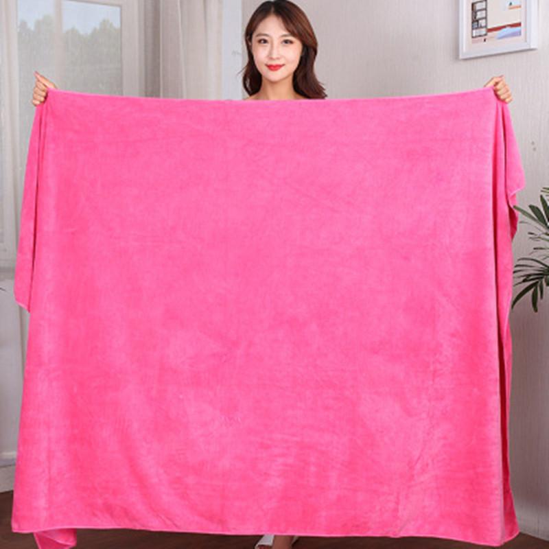 Super Large Microfiber Bath Towel,Soft, High Absorption And Quick-Drying, Sports, Travel, No Fading, Multi-Functional Use Grey