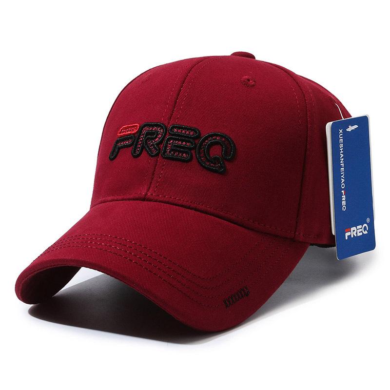 Versatile Baseball Cap Brim Embroidery XX Men's and Women's Outdoor Leisure Sunscreen Visor Fashion Cap