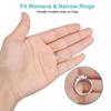 8PCS Ring Guards for Loose Rings Ring Adjuster Fit Any Rings, Invisible Design for Women and Men
