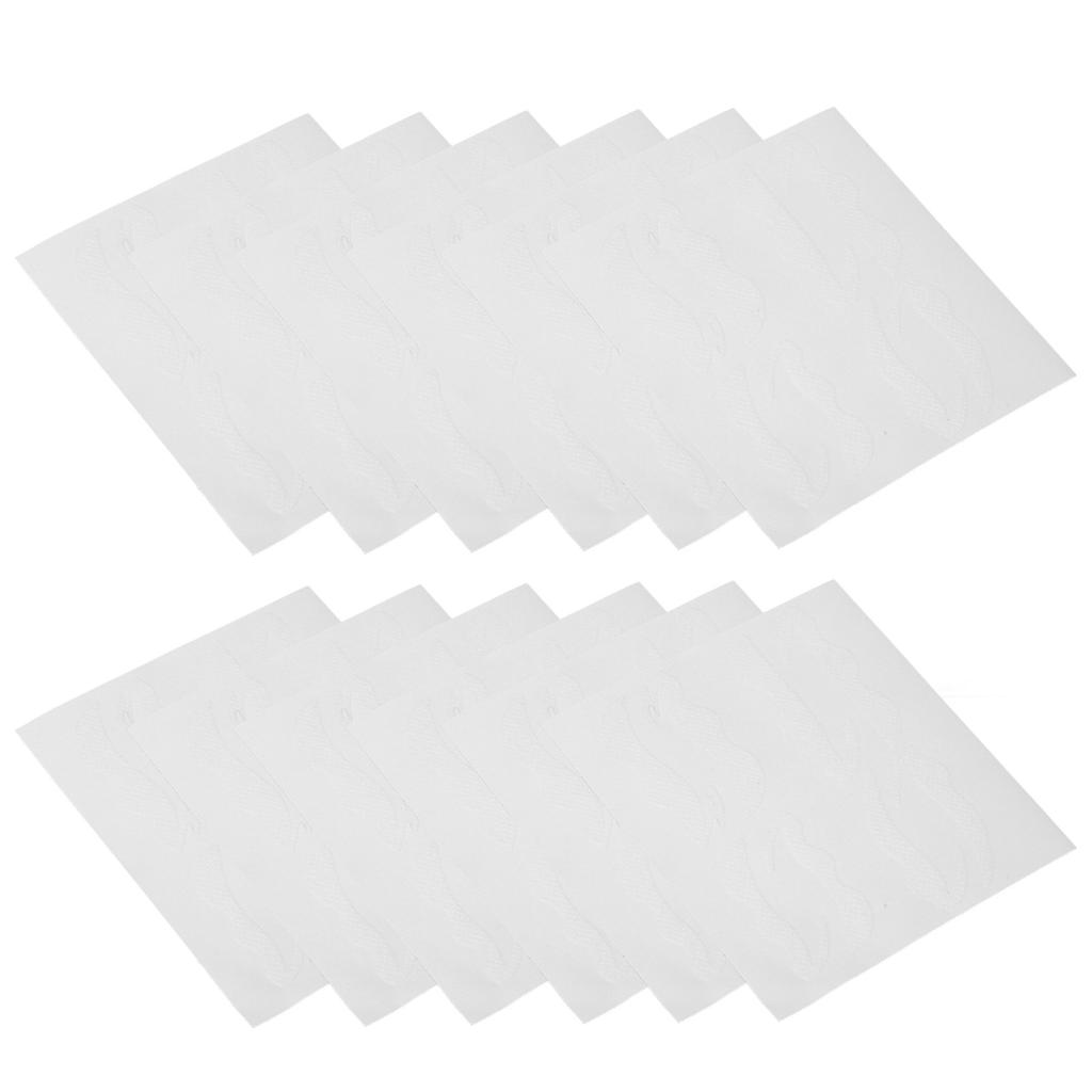 12 Sheets Eyeliner Stencils Stickers Quick Eyeshadow Stamp Pads Makeup for Beginners
