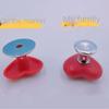 2PCS Labor-saving Heart Shaped Toilet Tank Button Universal Toilet Button New Flush Button  Toilet