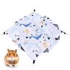Pet Hamster Hanging Hammock Bunkbed Small Pet Bed Toy Suitable for Hamsters Mice White Rats and Other Small PetsL