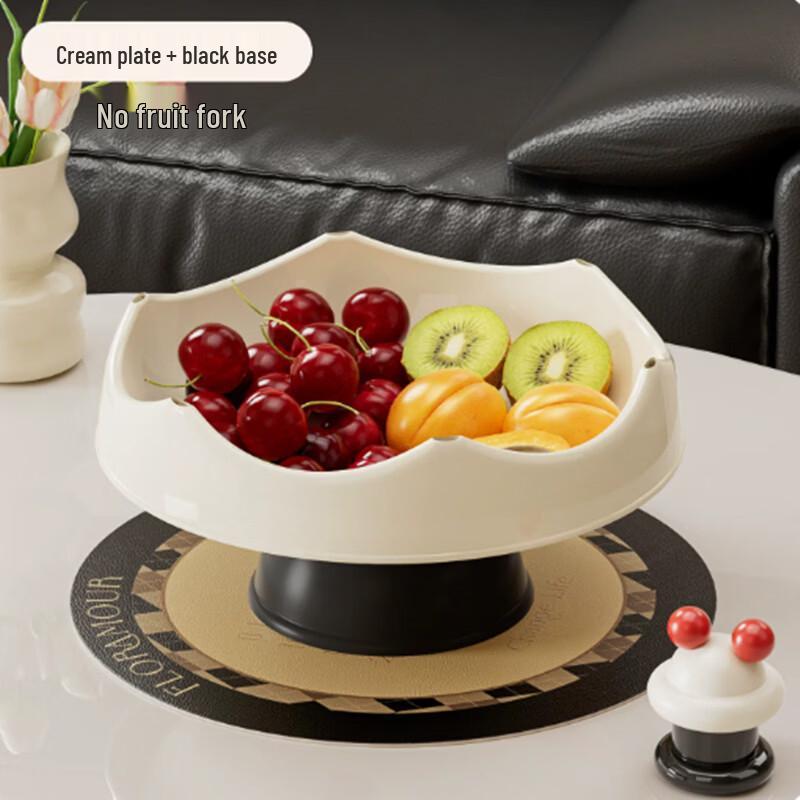 Nordic Style High-Foot Drainable Fruit Plate High-Foot