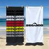 Telo S-Sea-Doo Coperta da Spiaggia Telo da Viaggio Palestra Doccia Lusso Leggero Campeggio Piscina caldo