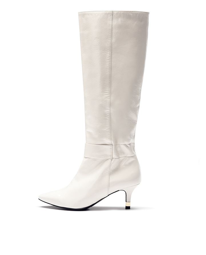 Missue Long Back Shirred Boots